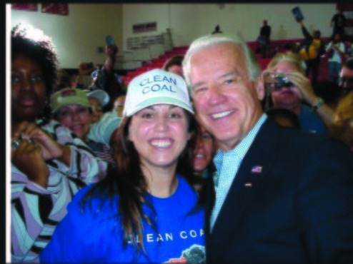 In the past, Vice President Biden has been cozy with clean coal supporters.