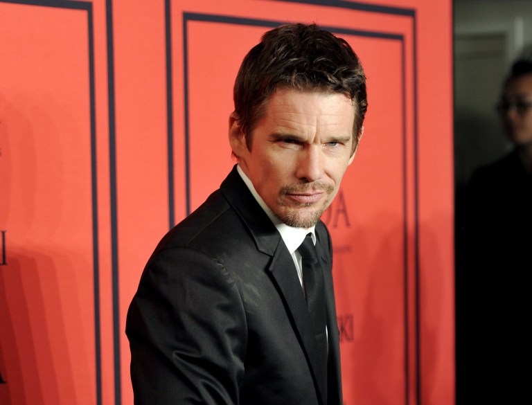 FILE - This June 3, 2013 photo shows actor Ethan Hawke at the 2013 CFDA Fashion Awards at Alice Tully Hall in New York. Hawke will star in the Lincoln Center Theater production of 