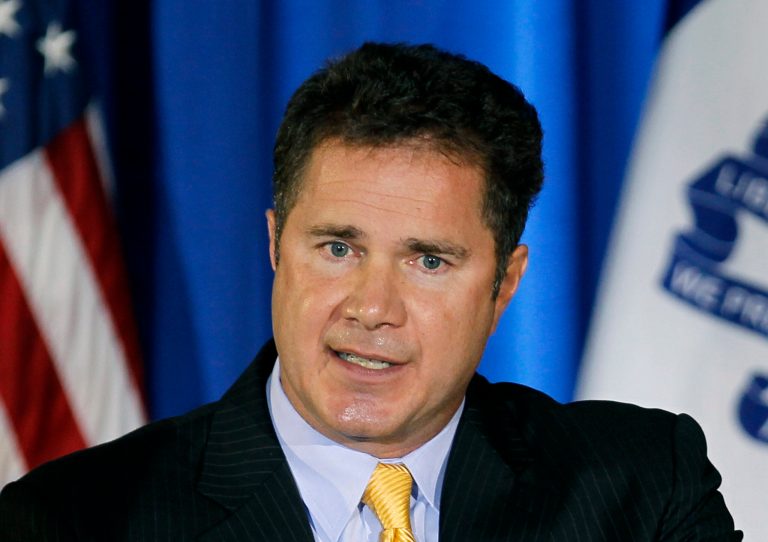 Rep. Bruce Braley, D-Iowa, is making a bipartisan pitch in the wake of the October 2013 partial government shutdown. On recent stops in his Iowa district, his lack of Republicans criticism was by design, aimed at convincing surly voters that Democrats are the better bet for breaking Washingtonâs gridlock. (AP/Charlie Neibergall)
