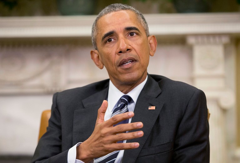 President Obama again avoided attributing the Orlando shooting to radical Islamic terrorism Monday. (AP Photo/Pablo Martinez Monsivais)