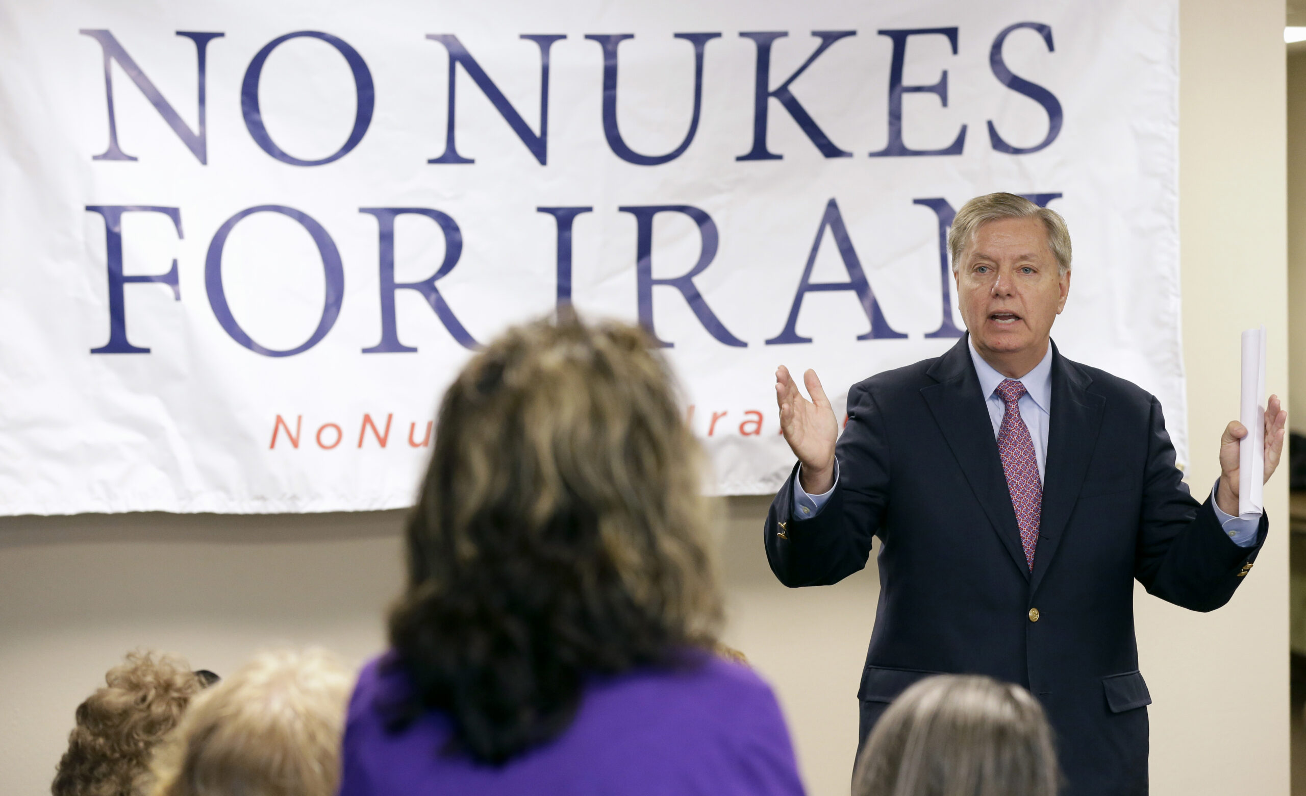 Graham would ‘make life difficult’ for countries doing business with Iran