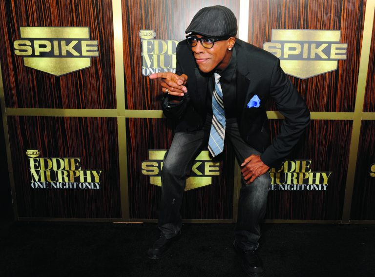 Arsenio Hall poses at 