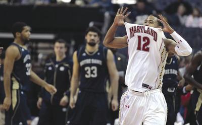 Luis M. Alvarez
Terrell Stoglin had 31 points on 11-for-20 shooting to help lead Maryland past Notre Dame on Sunday in the BB&T Classic.