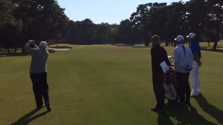 Trump shares video of himself playing golf with Japanese Prime Minister Shinzo Abe