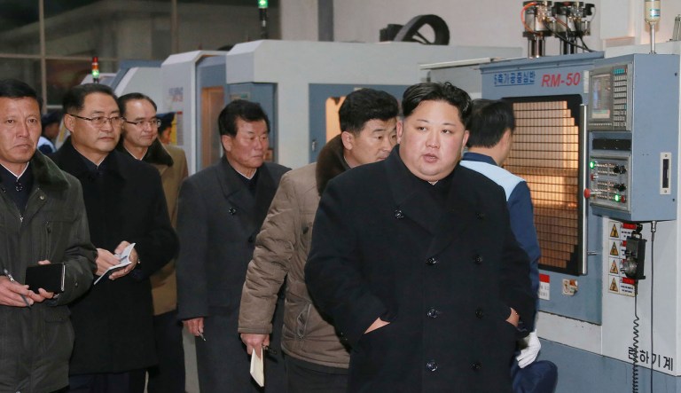 The big flaw in the strategy is there is no way for Kim to know if the strike is truly limited, and not the opening salvo in a war designed to topple him from power. (Korean Central News Agency/Korea News Service via AP)