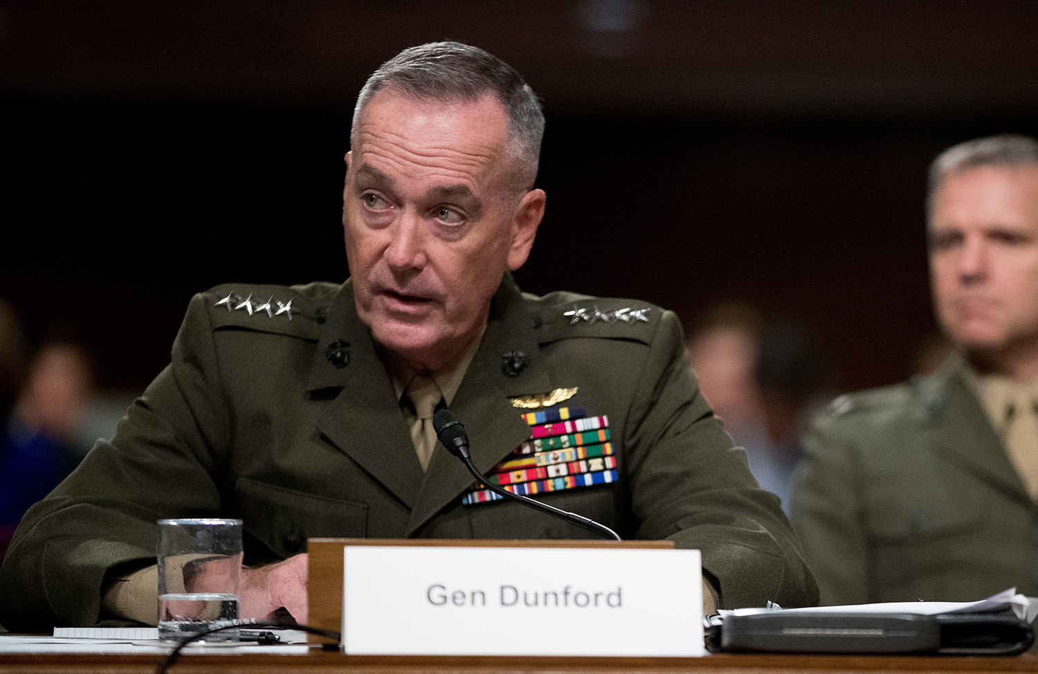Spokesman denies report that Dunford will meet with Trump