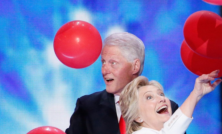 Weird Week in (Internet) Politics: Bill Clinton Loves Balloons, Bernie Lost His Speech, And Terry McAuliffe Lets Loose