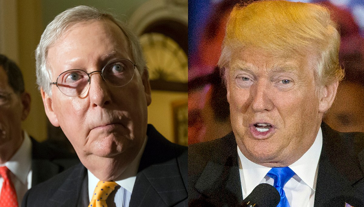 Trump rips McConnell while uplifting Rick Scott as Senate leader candidate
