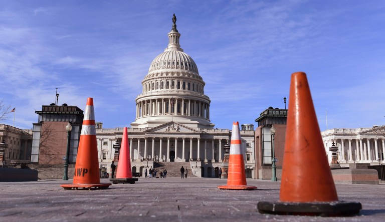 A standoff between Democrats and Republicans has the federal government on the brink of shutting down at the end of Friday. (AP Photo/Susan Walsh)