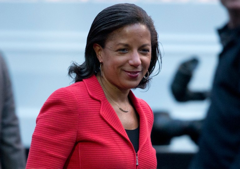 Former National Security Adviser Susan Rice allegedly sought to unmask members of President Trump's transition team, but many in the national media are ignoring the story . (AP Photo/Carolyn Kaster)