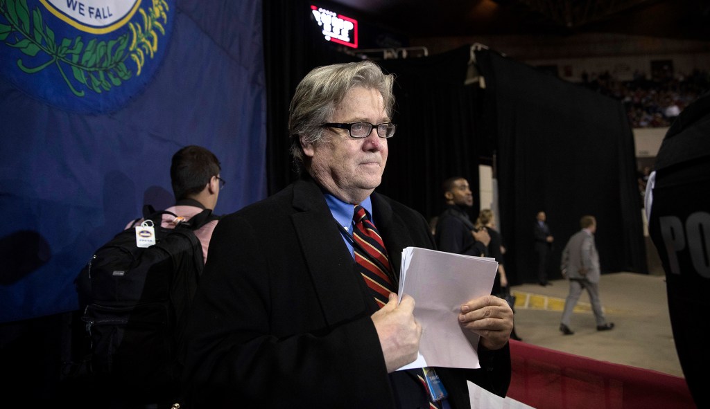 Steve Bannon: I’m ‘going to war’ for Trump