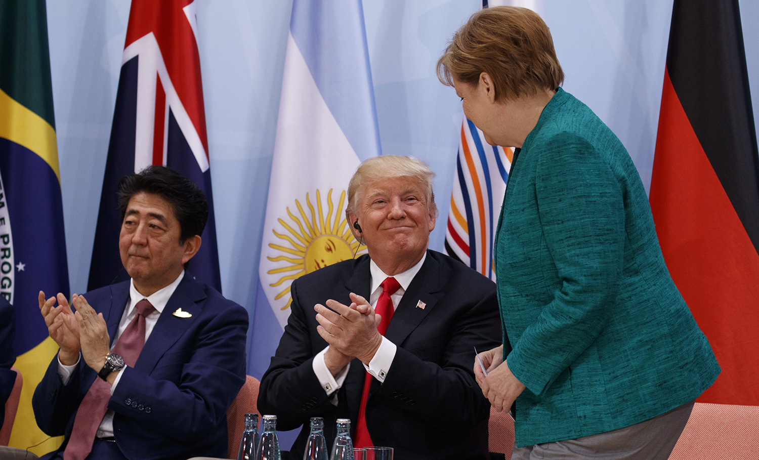 Trump cheers safety at G-20 ‘despite the anarchists’
