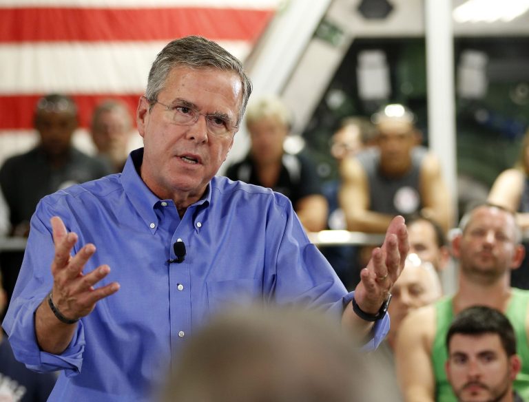 Bush's tax plan, sketched out in an op-ed published on the Wall Street Journal's website Tuesday evening, contains many conventional Republican goals. (AP)