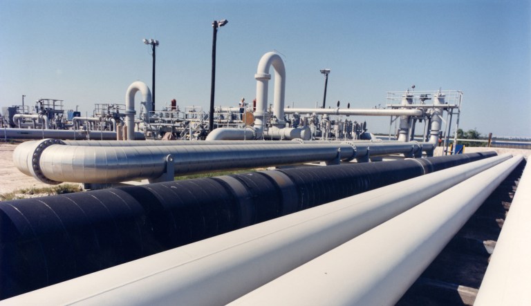 The Department of Energy plans to sell 14 million barrels of the nation's 40-year-old crude oil reserve this month as a way to bring in revenue to the Treasury. (AP Photo/Energy Department)