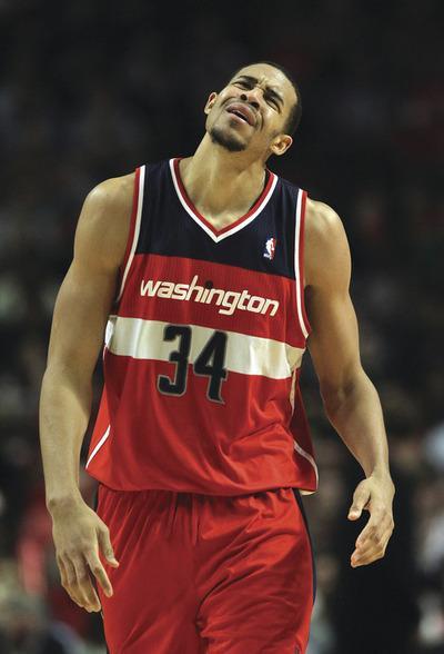Jonathan Daniel/Getty Images
Wizards center JaVale McGee is averaging 11.2 points, 9.1 rebounds and 2.9 blocks this season.