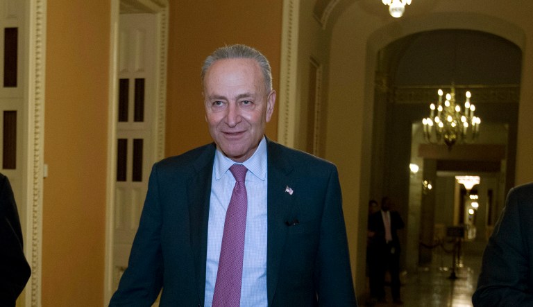 Sen. Chuck Schumer, D-N.Y., said the Trump proposal 