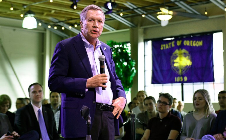 As long as it remains possible, Governor Kasich will fight for the higher path,