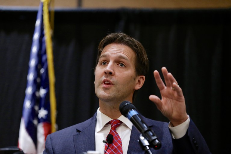Sen. Ben Sasse said that Donald Trump's comments about the federal judge handling the Trump University case were by definition racist in a post on Twitter. (AP Photo/Nati Harnik)