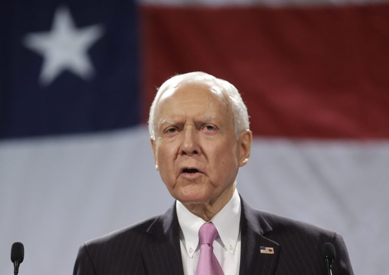 The rules that Congress uses to measure the effects of tax changes are "downright dumb" for not including growth effects, Sen. Orrin Hatch said Monday. (AP Photo)