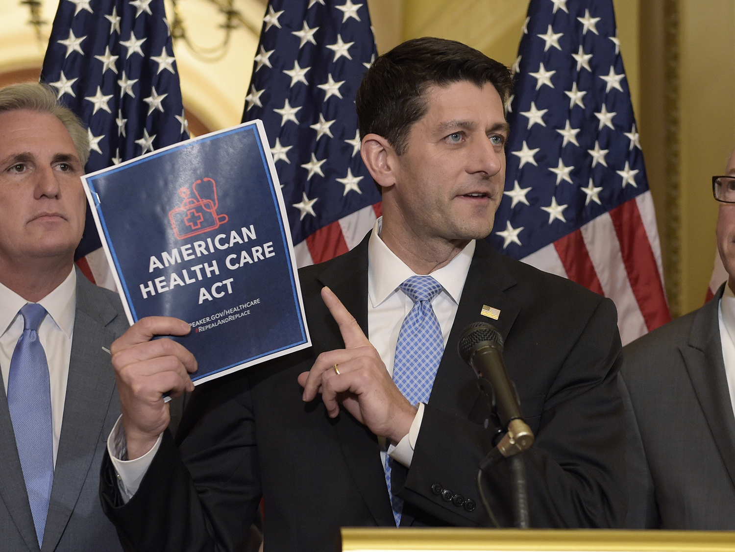 Big split between team Trump and Paul Ryan on CBO score