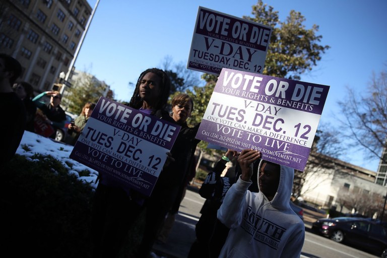 Jones, Moore Wage a Fight for Alabama’s Soul Neither Man Can Win