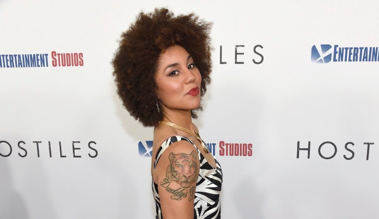 Joy Villa sticks out among pro-Trump types: For one, she has a song on Billboard's Top 100. (Photo by Chris Pizzello/Invision/AP)