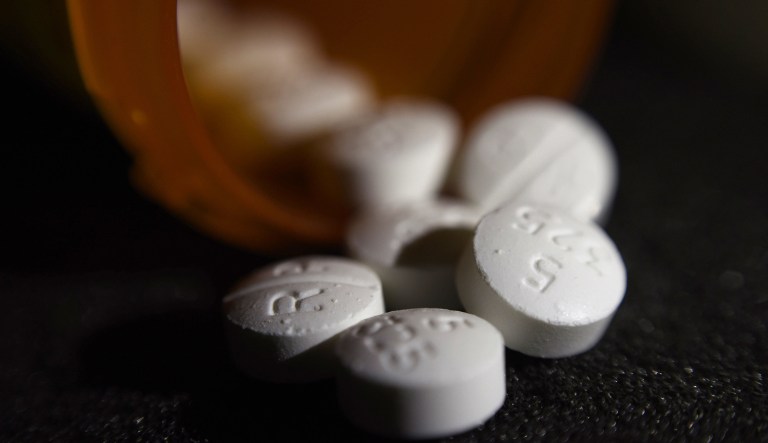 A new report released Tuesday found there were roughly 225,000,000 prescriptions of opioids that include hydrocodone and oxycodone dispensed in 2016, compared to roughly 275,000,000 in 2012. (AP Photo/Patrick Sison)