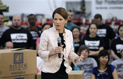 Bachmann shows why she’s the straw poll favorite