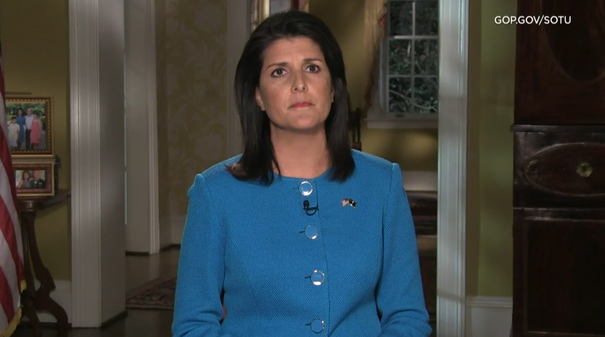 TEXT: Gov. Nikki Haley’s response to President Obama’s State of the Union Address