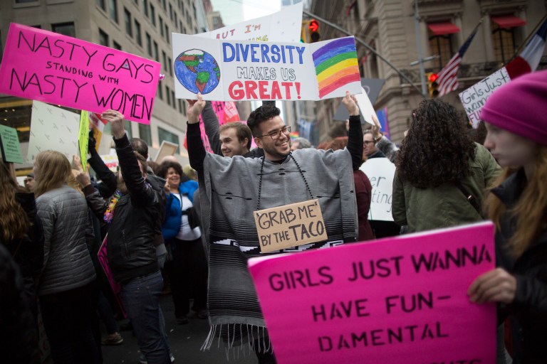 When a movement becomes rigid and dogmatic, it quickly becomes irrelevant. (AP Photo/Mary Altaffer)