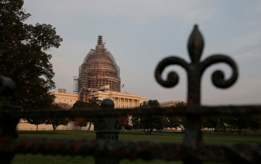 Bipartisan group of senators discussing sweeping budget overhaul