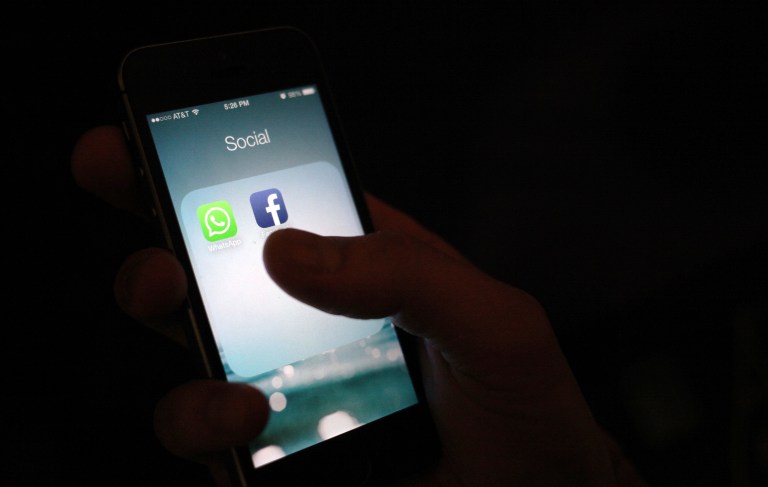 Facebook-owned WhatsApp is officially becoming part of its parent company's vast surveillance regime. (AP Photo/Karly Domb Sadof)