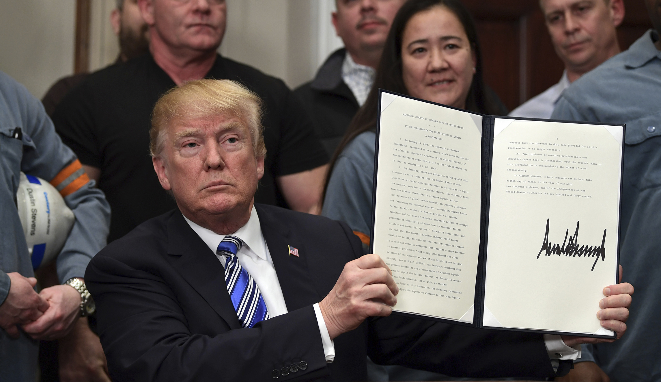 Trump under pressure to exempt energy industry from steel tariffs