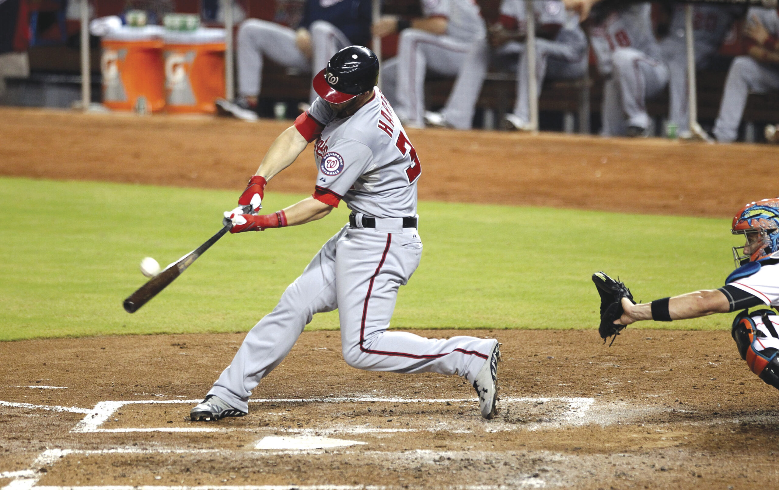 Harper’s homers help Nationals end skid