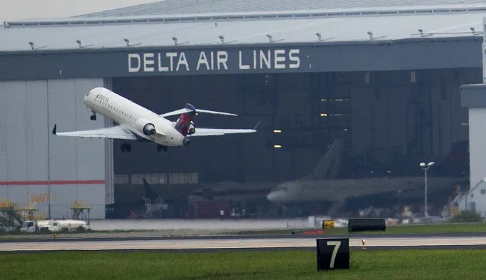 Wing detaches from aircraft as two planes collide on runway at LaGuardia Airport
