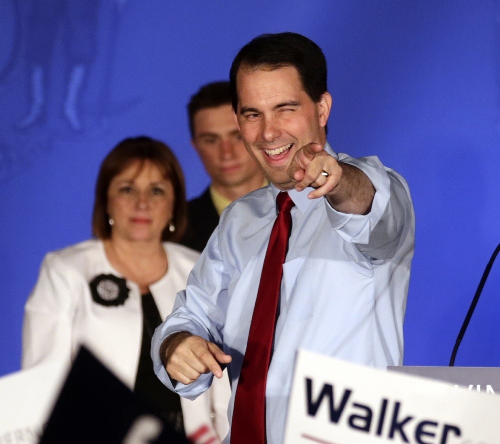 Walker survives recall vote in Wisconsin