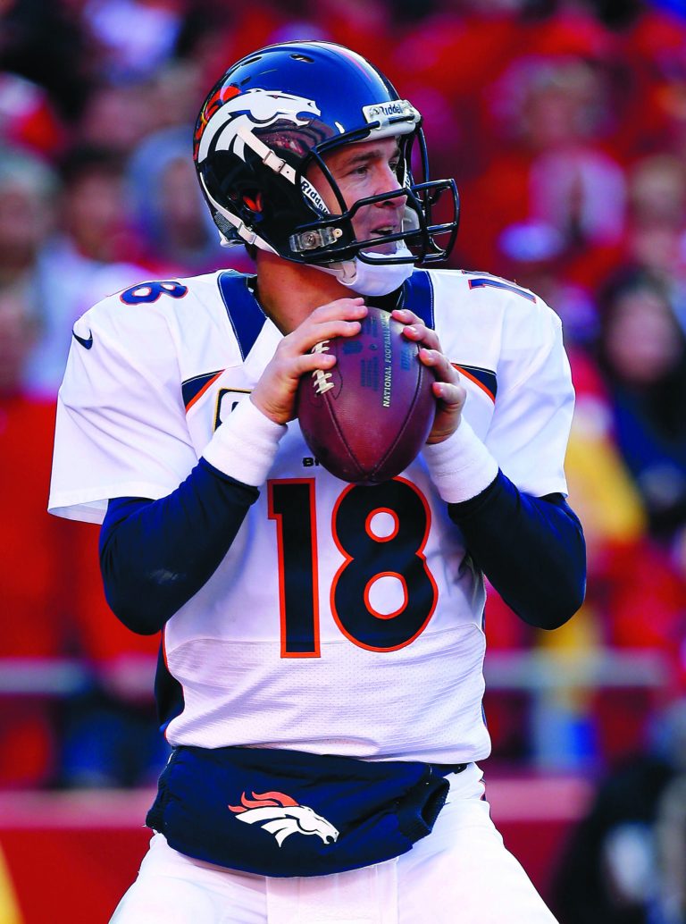 Jamie Squire/Getty Images
Peyton Manning