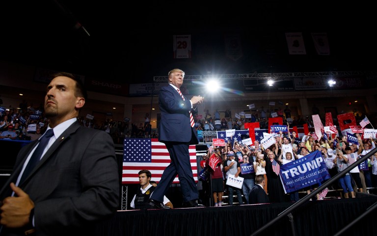 Donald Trump thanked Bill Clinton for 