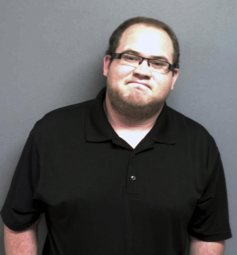   In this photo provided by the Payne County Sheriff's Department, shows Nathan Michael Cochran, Friday Dec. 14, 2012. Payne County prosecutors have charged Cochran with three counts of sexual battery. Cochran has pleaded not guilty. (AP Photo/Payne County Sheriff's Department)  