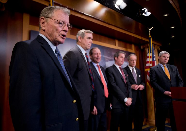 The resolution says Obama cannot agree to a climate deal in Paris without the consent of the Congress. (AP Photo/Manuel Balce Ceneta)