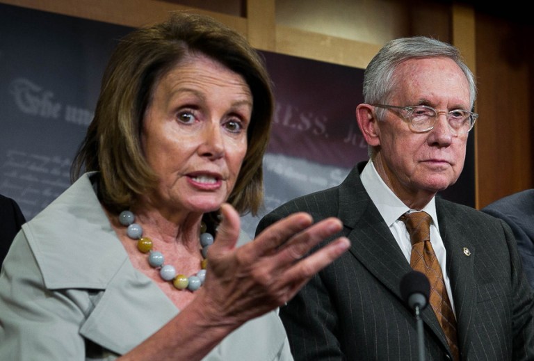 House Minority Leader Nancy Pelosi, D-Calif., and Senate Minority Leader Harry Reid, D-Nev., predicted victory in the upcoming Supreme Court case on immigration.