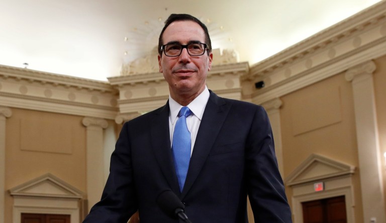 Democrats never got the answers they wanted from Treasury Secretary Steven Mnuchin regarding foreclosures at his bank, OneWest, during his confirmation hearings. (AP Photo/Jacquelyn Martin)