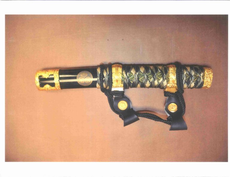 The DNA of David R. Hang was found on this sheath for a small sword found at the scene of Jessica Nguyen's slaying. (Submitted photo)