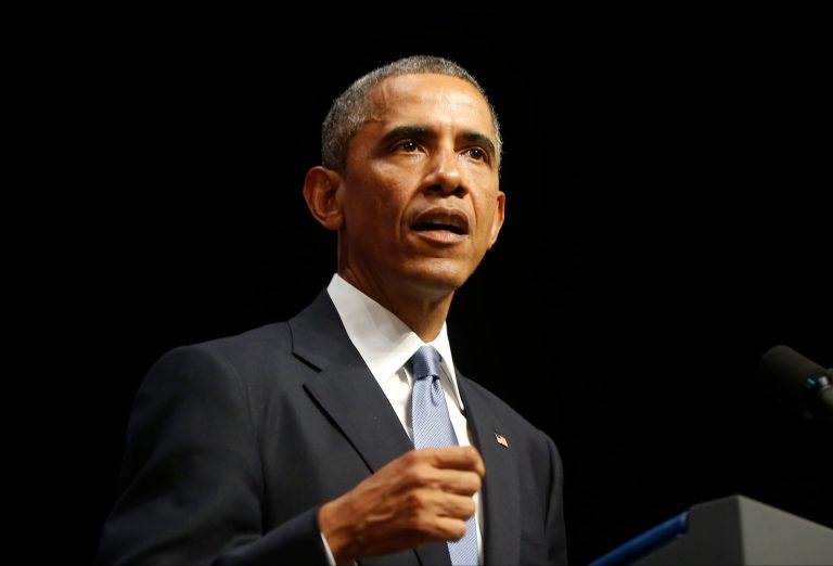 FILE - In this Sept. 3, 2014, file photo, President Barack Obama speaks at Nordea Concert Hall in Tallinn, Estonia. The first President Bush had one, so did President Bill Clinton, and the second President Bush had two. Now, Obama wants to build a coalition of nations to join the U.S. to combat the threat posed by the Islamic State group in the Middle East and beyond. The diplomacy of coalition building is time-consuming, and questions about who can or should join are often messy. And in this situation it is complicated by the fact that the U.S. and its allies share an interest in defeating the extremists with some governments they otherwise oppose. (AP Photo/Charles Dharapak, File)
