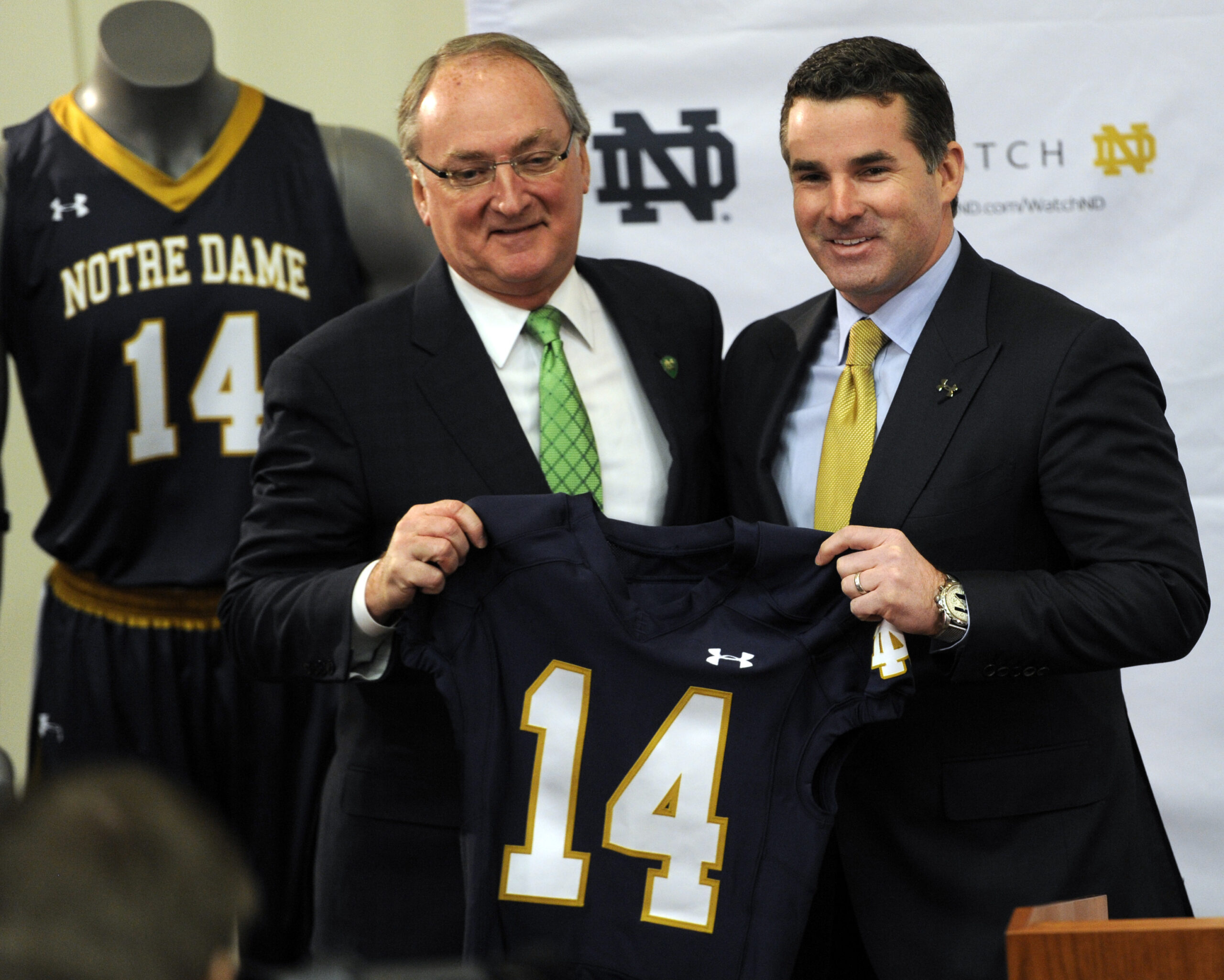 Notre Dame switching from Adidas to Under Armour