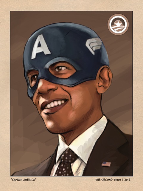 Barack ‘Captain America’ Obama