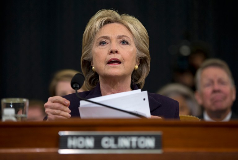 The FBI is expected to conclude its lengthy investigation into Clinton's surreptitious server with interviews of Clinton and more than a dozen of her associates. If authorities are in fact obtaining new information from Guccifer, that might explain the delay. (AP Photo/Evan Vucci)
