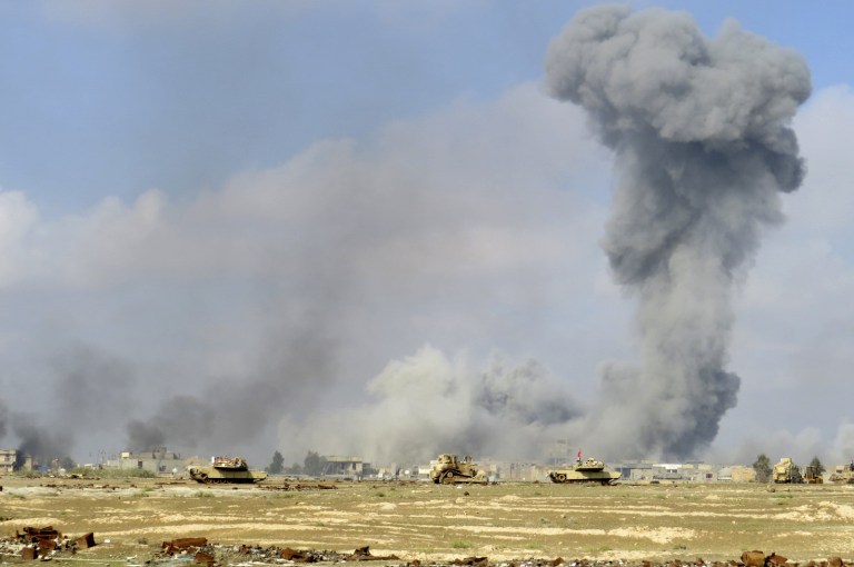 In November, 65 percent of strike missions in Iraq and Syria had at least one aircraft drop bombs, said Col. Steve Warren, a spokesman for Operation Inherent Resolve. In October, that number was 60 percent. (AP Photo)