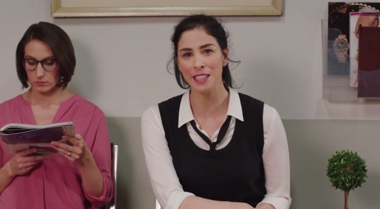 Comedian Sarah Silverman has started a new campaign based on the myth that women earn just 78 cents of every dollar that men earn.