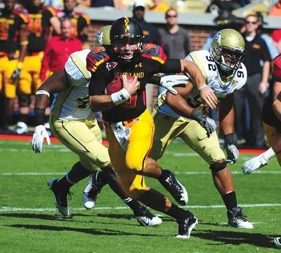 Scott Cunningham/Getty Images
Maryland has not announced whether C.J. Brown, who ran for 124 yards a week ago, will replace Danny O'Brien at quarterback.